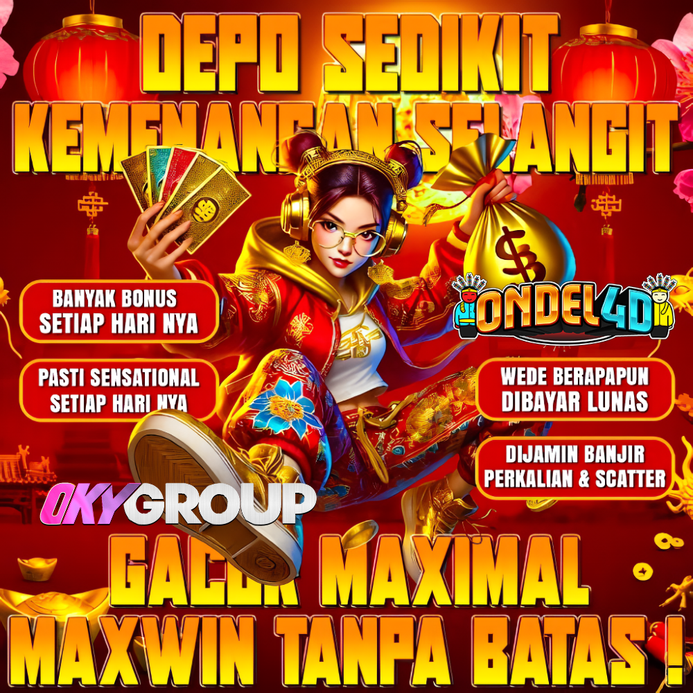 SLOT ONDEL4D GACOR MAXIMAL TANPA BATAS