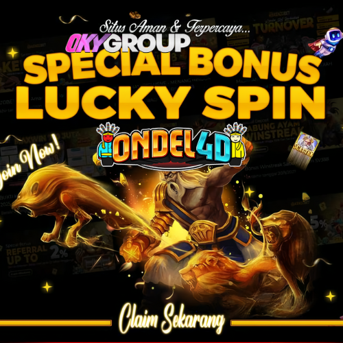 SPECIAL BONUS LUCKY SPIN SLOT ONDEL4D